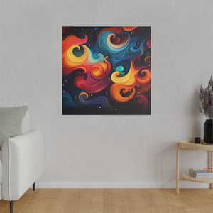 Colorful Wall Art | Square Matte Canvas