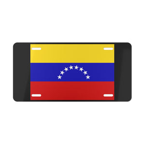 Venezuela Flag Vanity Plate