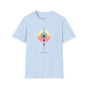 Pastel Circles Minimalist Art | Unisex Softstyle T-Shirt