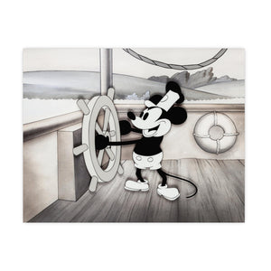 Steamboat Willie |  Horizontal Matte Posters