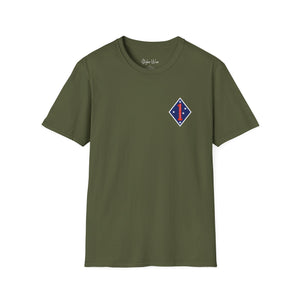 1st Marine Division Patch | Unisex Softstyle T-Shirt