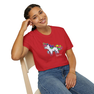 Digital Unicorn | Unisex Softstyle T-Shirt