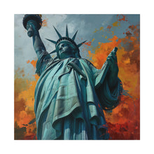 Load image into Gallery viewer, Statue of Liberty Wall Art | Square Matte Canvas