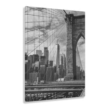 Load image into Gallery viewer, Brooklyn Bridge Black &amp; White Acrylic Prints