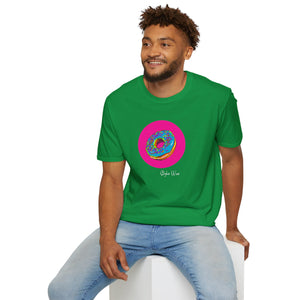 Neon Pink Donut | Unisex Softstyle T-Shirt