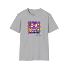 Load image into Gallery viewer, Neon Funky Face Pop Art | Unisex Softstyle T-Shirt