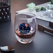 Load image into Gallery viewer, Support Our Veterans Whiskey Glass