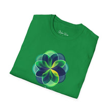 Load image into Gallery viewer, Minimalist Spiral Leaves Art | Unisex Softstyle T-Shirt