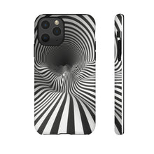 Load image into Gallery viewer, Black &amp; White Illusion | iPhone, Samsung Galaxy, and Google Pixel Tough Cases