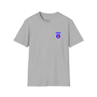 10th Mountain Division Patch | Unisex Softstyle T-Shirt