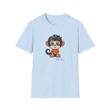 Load image into Gallery viewer, Kid Monkey | Unisex Softstyle T-Shirt