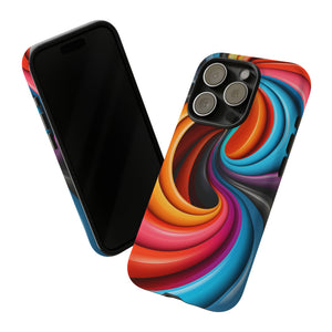 Funky Swirls | iPhone, Samsung Galaxy, and Google Pixel Tough Cases