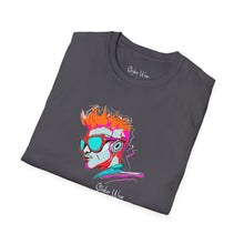 Load image into Gallery viewer, Retro Profile Sketch | Unisex Softstyle T-Shirt