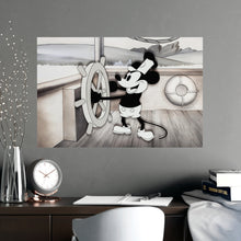 Load image into Gallery viewer, Steamboat Willie |  Horizontal Matte Posters