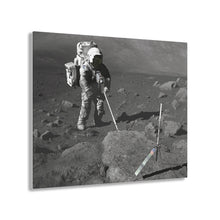 Load image into Gallery viewer, Astronaut Schmitt Covered with Lunar Dirt Acrylic Prints