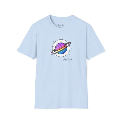 Colorful Planet Sketch | Unisex Softstyle T-Shirt