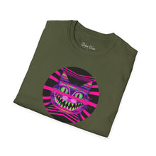 Load image into Gallery viewer, Neon Funky Cat Pop Art | Unisex Softstyle T-Shirt