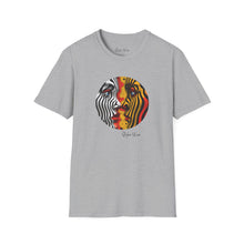 Load image into Gallery viewer, Abstract Face to Face Art | Unisex Softstyle T-Shirt