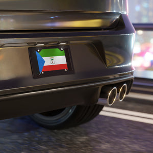 Equatorial Guinea Flag Vanity Plate