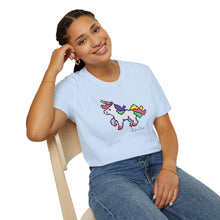 Load image into Gallery viewer, Digital Unicorn | Unisex Softstyle T-Shirt