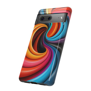 Funky Swirls | iPhone, Samsung Galaxy, and Google Pixel Tough Cases