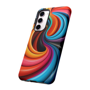 Funky Swirls | iPhone, Samsung Galaxy, and Google Pixel Tough Cases