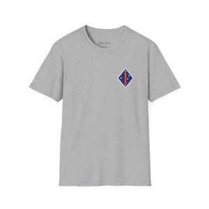 1st Marine Division Patch | Unisex Softstyle T-Shirt