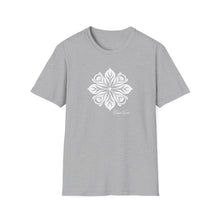 Load image into Gallery viewer, Tribal Flower White | Unisex Softstyle T-Shirt