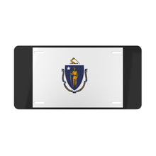 Load image into Gallery viewer, Massachusetts State Flag Vanity Plate