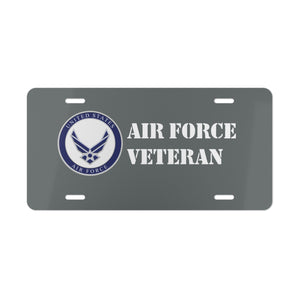 Air Force Veteran Vanity Plate