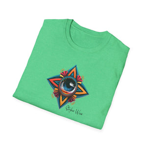 Abstract Eye Design | Unisex Softstyle T-Shirt