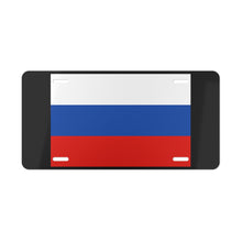 Load image into Gallery viewer, Russia Flag Vanity Plate