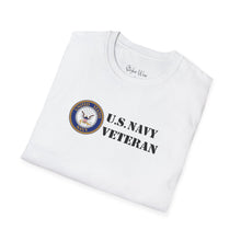 Load image into Gallery viewer, U.S. Navy Veteran | Unisex Softstyle T-Shirt