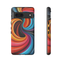 Load image into Gallery viewer, Funky Swirls | iPhone, Samsung Galaxy, and Google Pixel Tough Cases