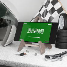 Load image into Gallery viewer, Saudi Arabia Flag Vanity Plate