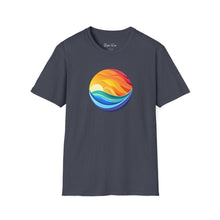 Load image into Gallery viewer, Colorful Sunset Minimalist Art | Unisex Softstyle T-Shirt