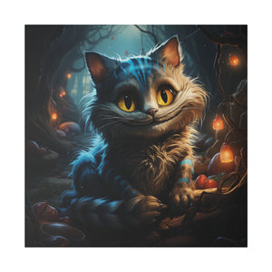 Fantasyland Cat Wall Art | Square Matte Canvas