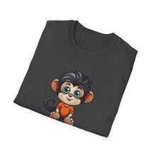 Load image into Gallery viewer, Kid Monkey | Unisex Softstyle T-Shirt