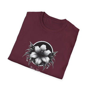 Flower Sketch | Unisex Softstyle T-Shirt