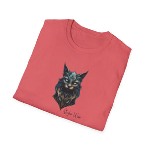 Judging Cat | Unisex Softstyle T-Shirt