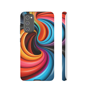 Funky Swirls | iPhone, Samsung Galaxy, and Google Pixel Tough Cases