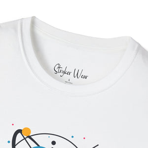 Dancing Molecules | Unisex Softstyle T-Shirt