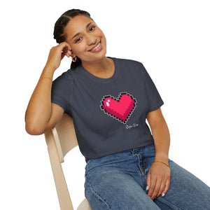 Digital Heart | Unisex Softstyle T-Shirt