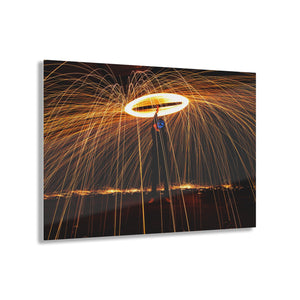 Spinning Fireworks Acrylic Prints