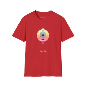 Pastel Circles Minimalist Art | Unisex Softstyle T-Shirt