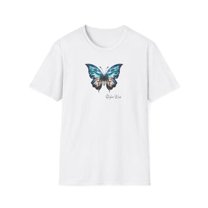 Blue Butterfly | Unisex Softstyle T-Shirt