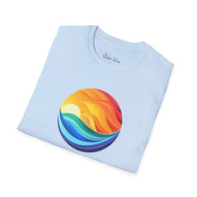 Load image into Gallery viewer, Colorful Sunset Minimalist Art | Unisex Softstyle T-Shirt