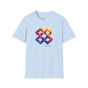 Squared Illusion | Unisex Softstyle T-Shirt