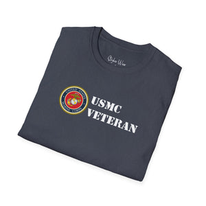 U.S. Marines Veteran | Unisex Softstyle T-Shirt