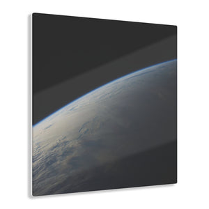 Earth Sunrise from Space Acrylic Prints
